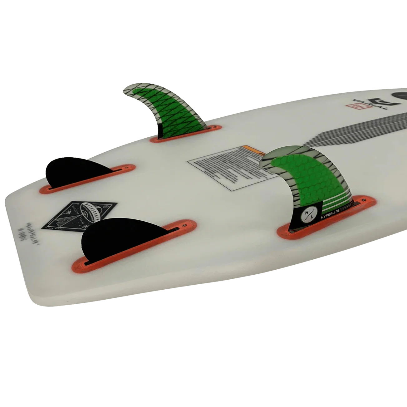 Hyperlite 4.5 Riot Carbon Surf Fin Set 2023 - Image 4