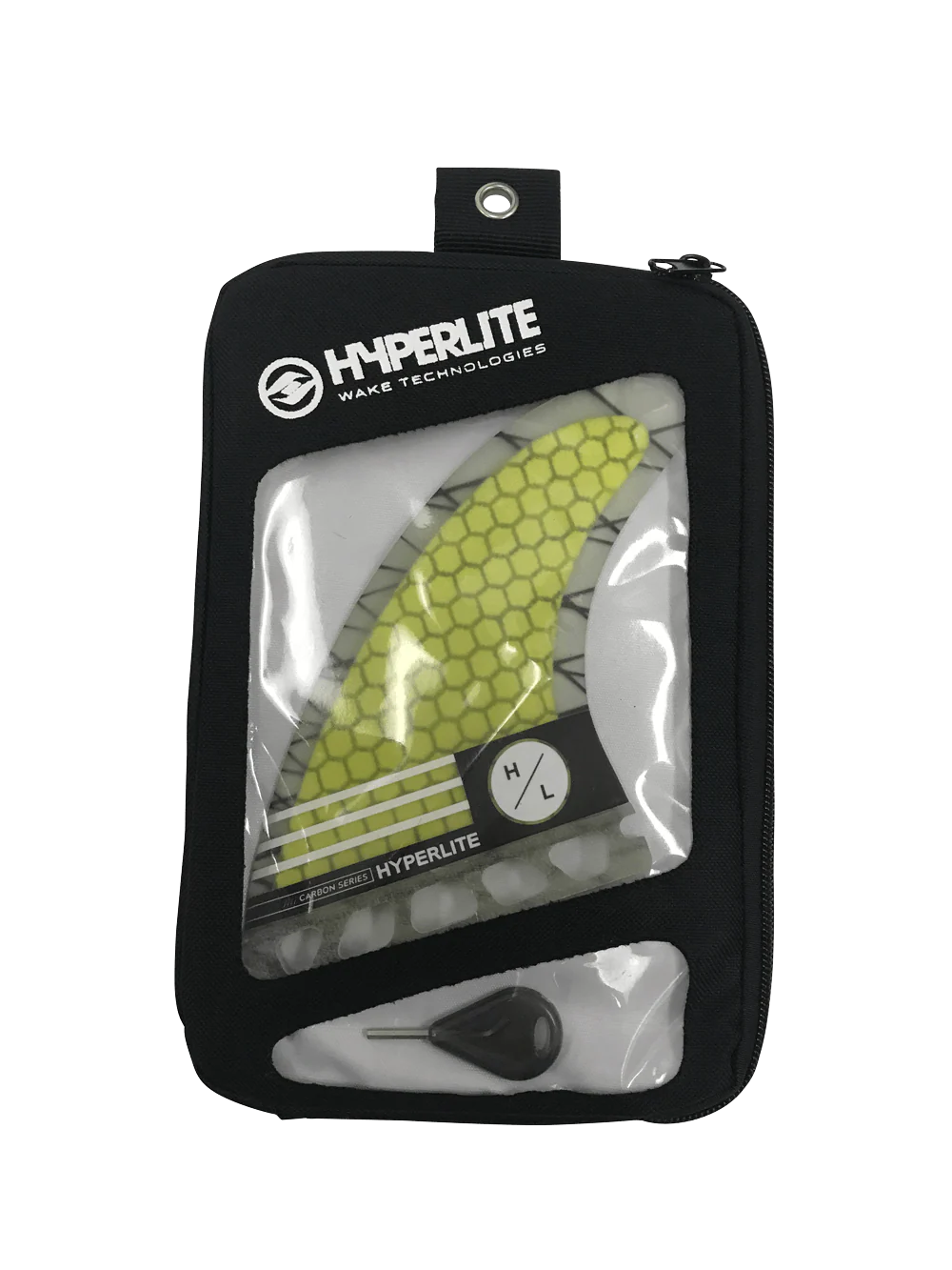 Hyperlite 4.75 Carbon Surf Fin Set w/Key 2023 - Image 2