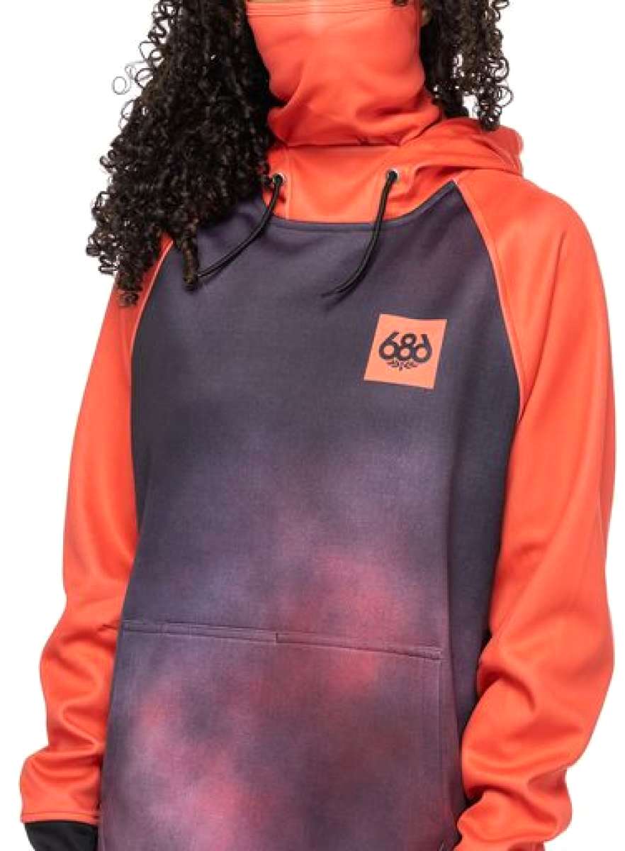 686 Ladies Bonded Fleece Pull Over Hoodie 2023 - Image 2