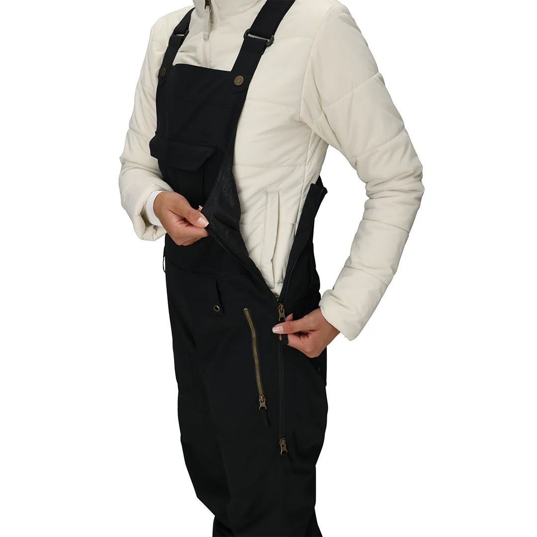 686 Women's Black Magic Insulated Bib 2026 - Image 9