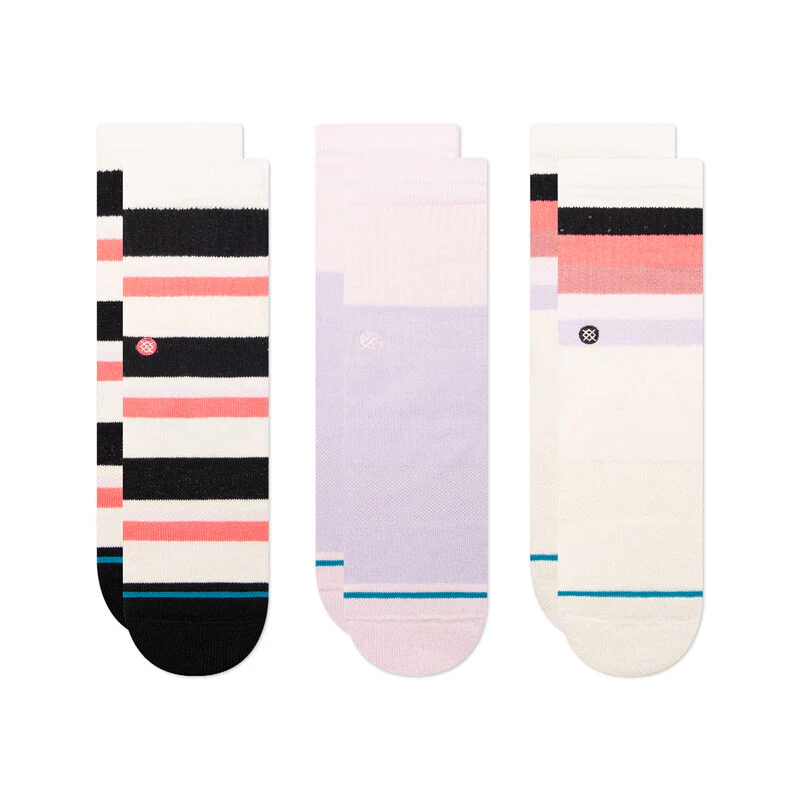 Stance Kid's Bounce Back Casual Crew Sock 3-Pack 2024 - Image 2