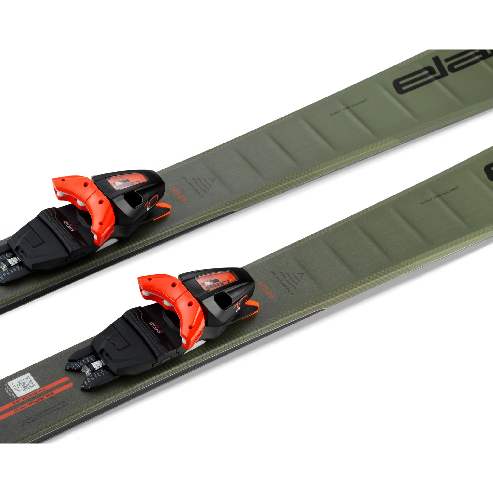 Elan Element 78 System Skis with EL 10.0 Bindings 2025 - Image 6