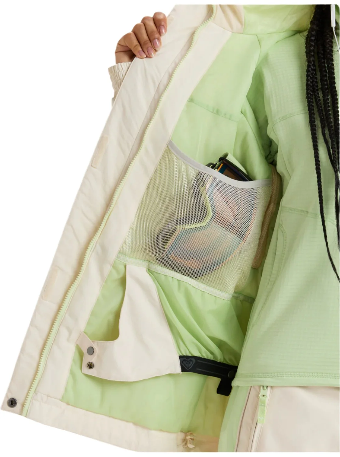 Roxy Women's Highridge Hoodie Jacket 2025 - Image 9