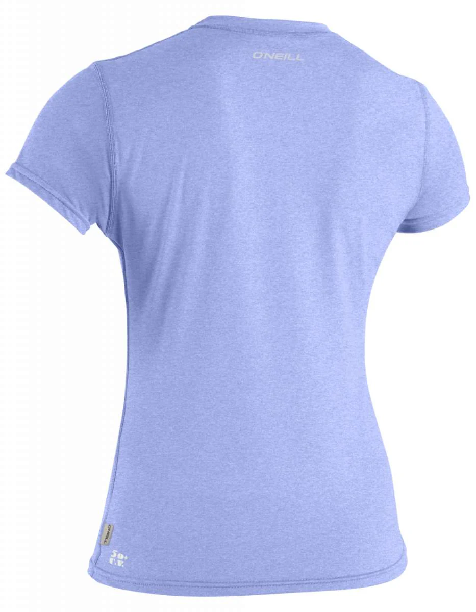 O'neill Ladies Hybrid Short Sleeve Sun Shirt 2023 - Image 2
