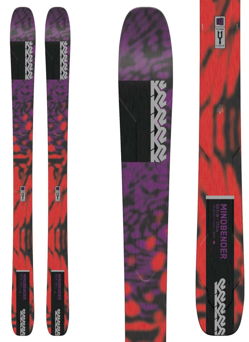 K2 Women's Mindbender 99 Ti Skis 2023