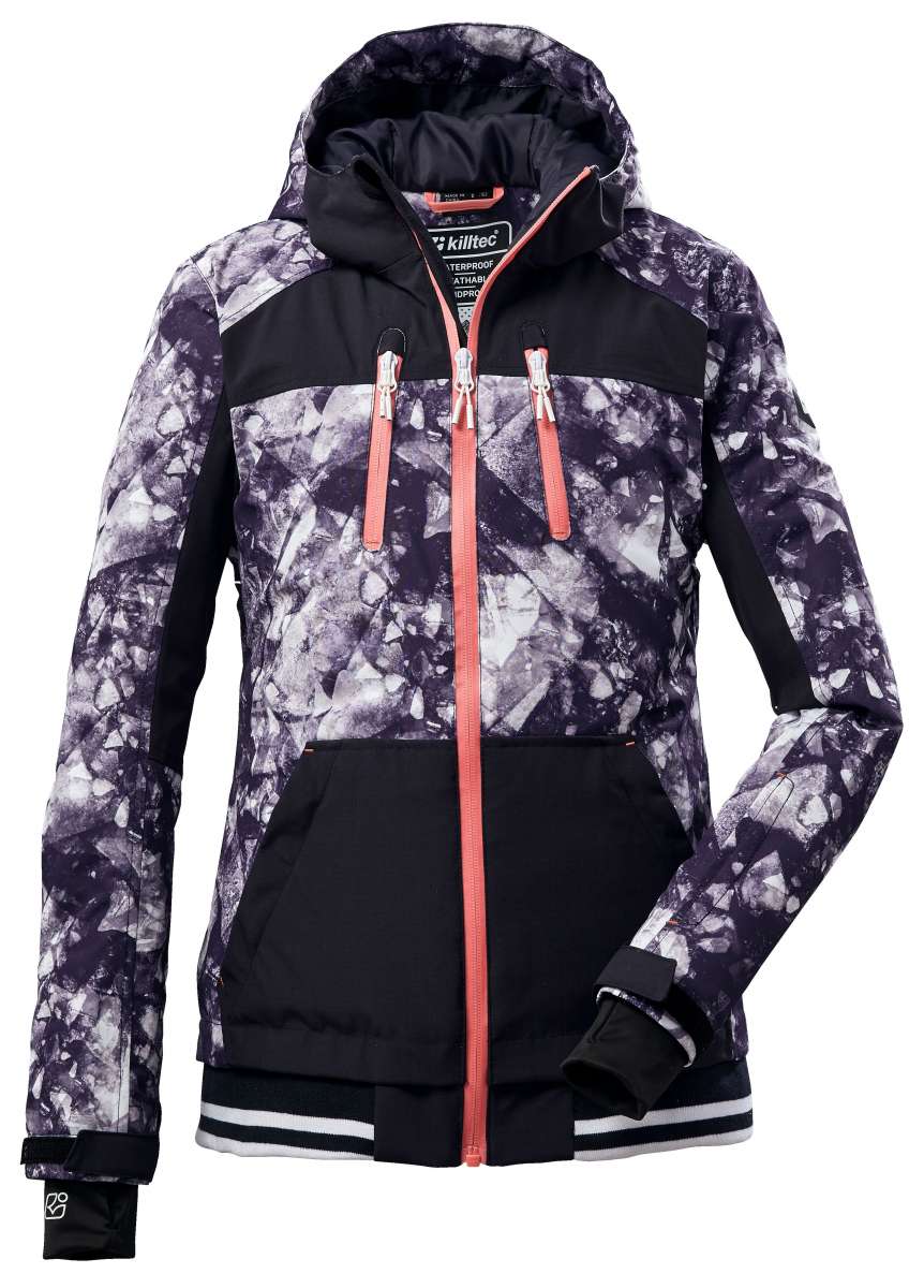 Killtec Junior's Ski Style Print Jacket 2022