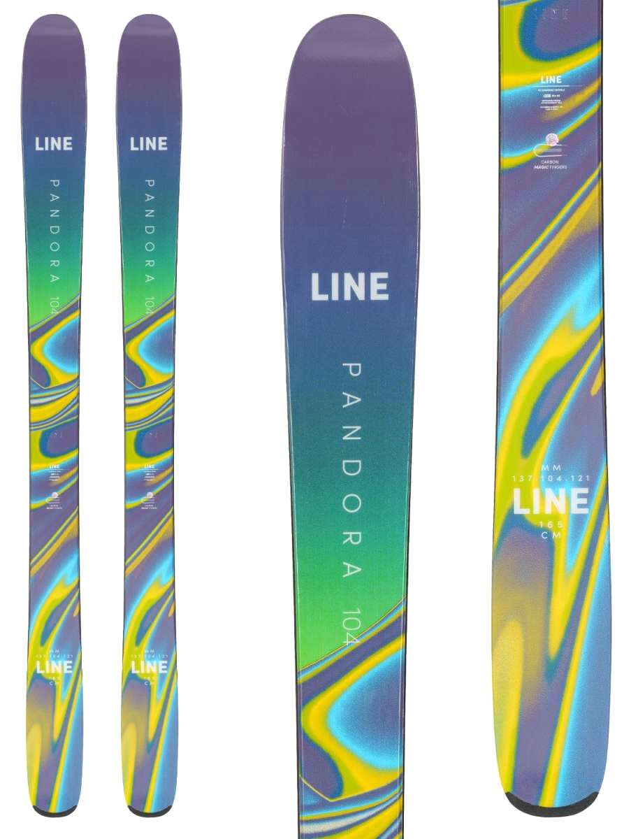 Line Women's Pandora 104 Skis 2022-2023