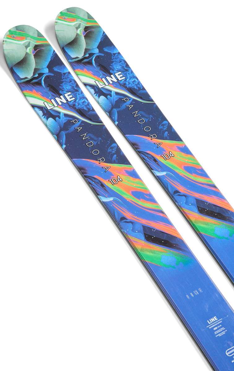 Line Women's Pandora 104 Skis 2024 - Image 3