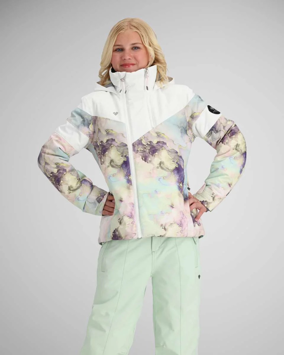 Obermeyer Girls Taja Print Insulated Jacket 2024 - Image 4