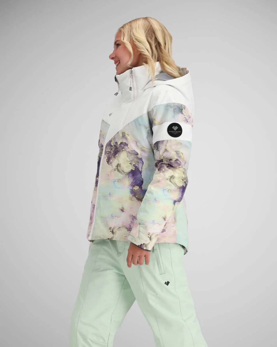 Obermeyer Girls Taja Print Insulated Jacket 2024 - Image 5