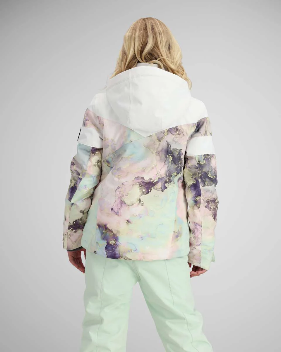 Obermeyer Girls Taja Print Insulated Jacket 2024 - Image 6