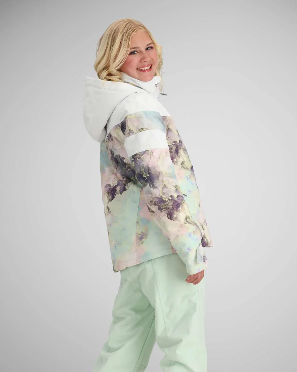 Obermeyer Girls Taja Print Insulated Jacket 2024 - Image 7