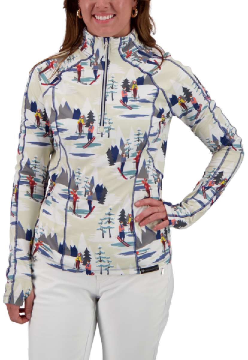 Obermeyer Women's Discover Quarter Zip Top 2024 - Image 9