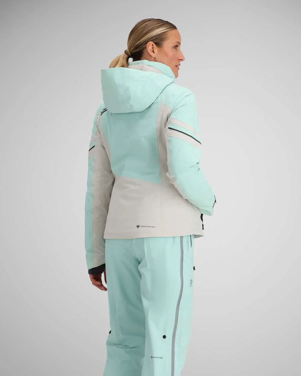 Obermeyer Women's Platinum Insulated Jacket 2024 - Image 4