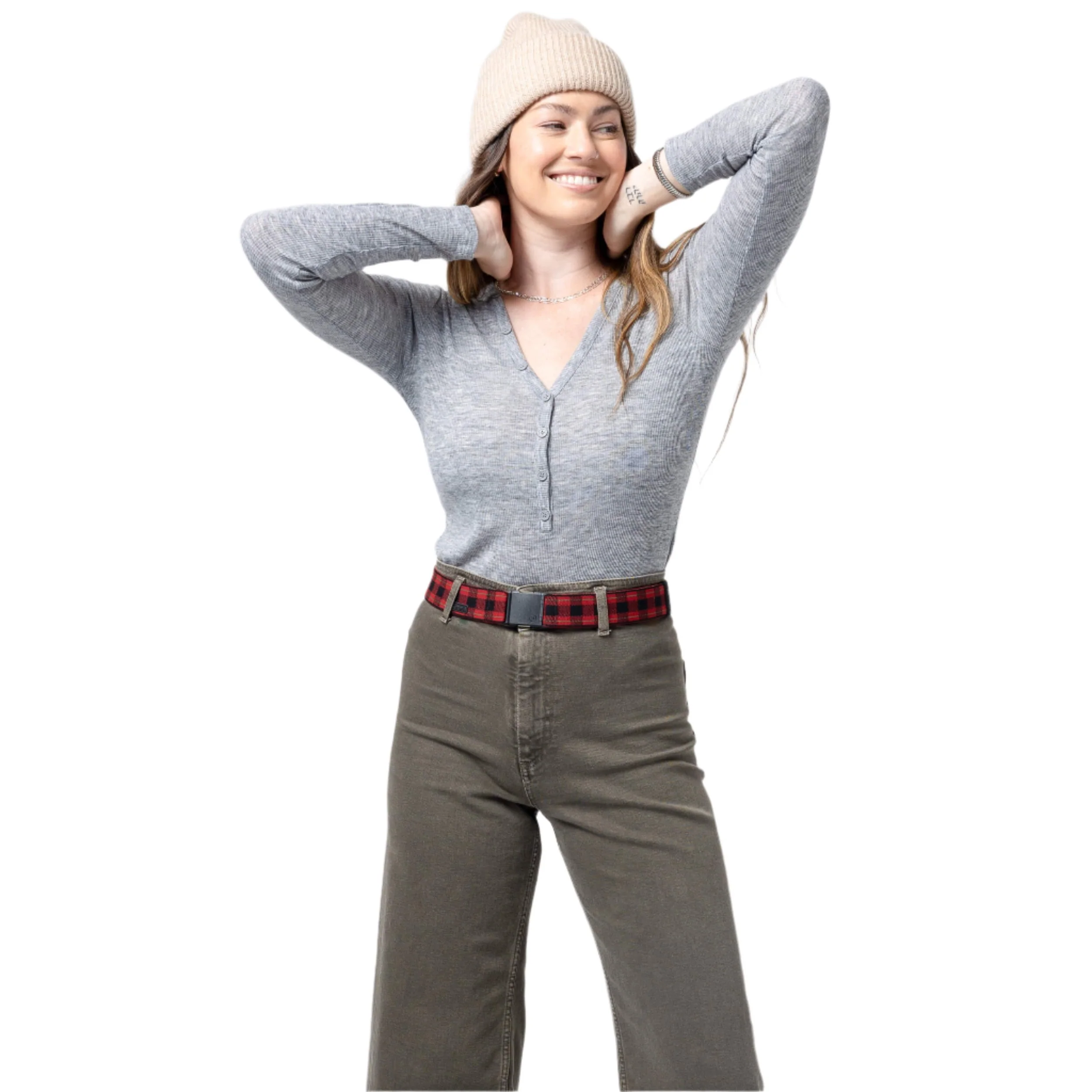 Arcade Plaid Stretch Belt 2025 - Image 5