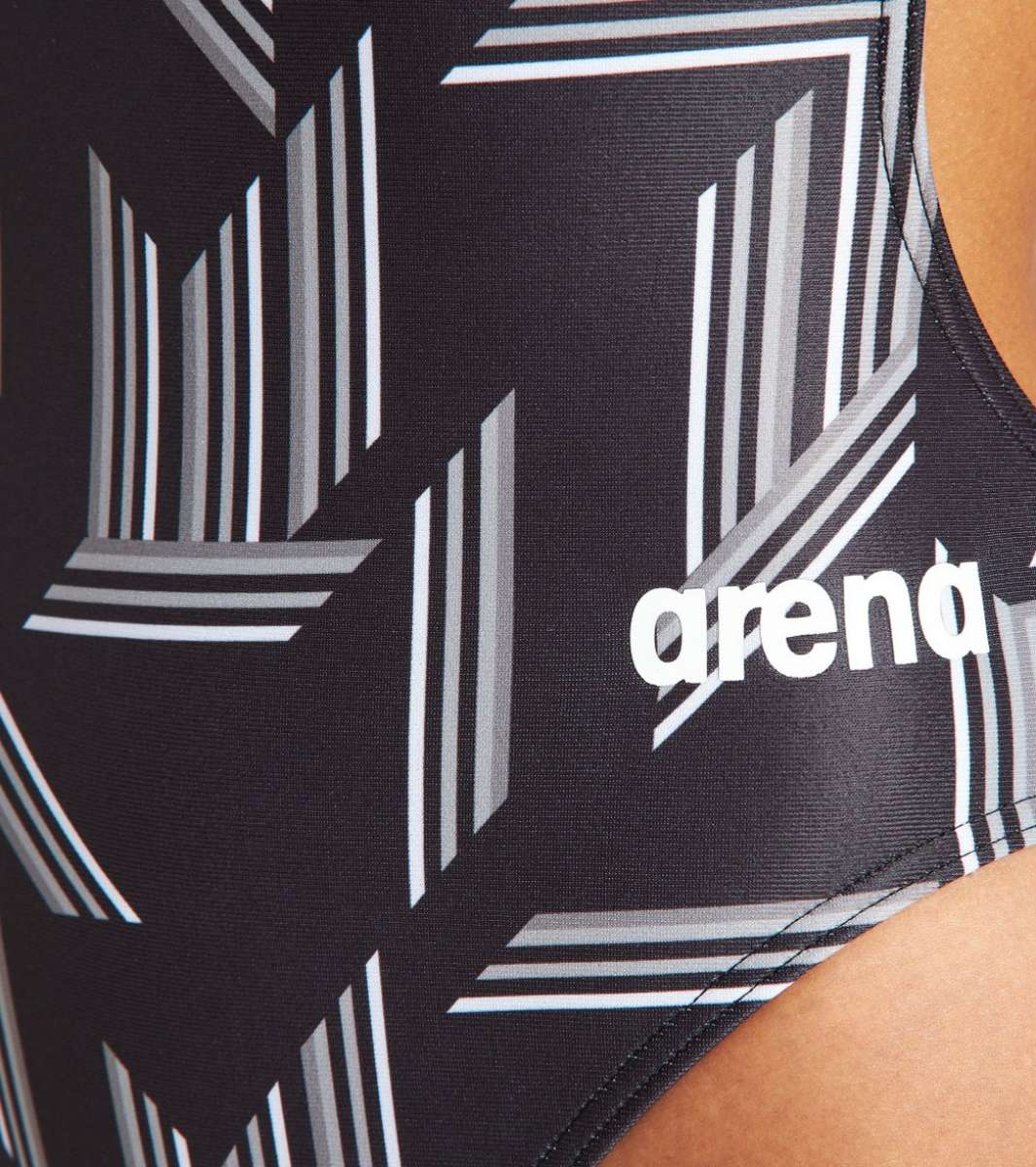 Arena Women's Puzzled Challenge Back One Piece Swimsuit - Image 4