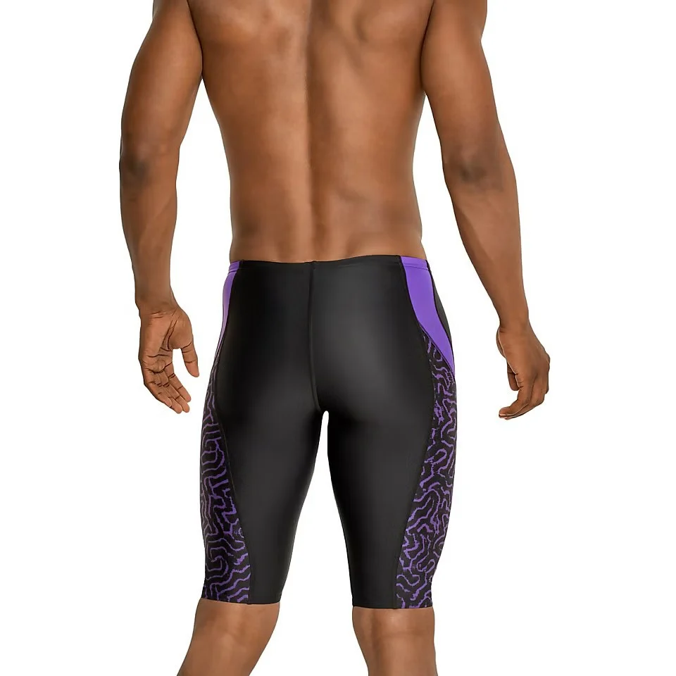 Speedo Race Maze Jammer Swimsuit - Image 4