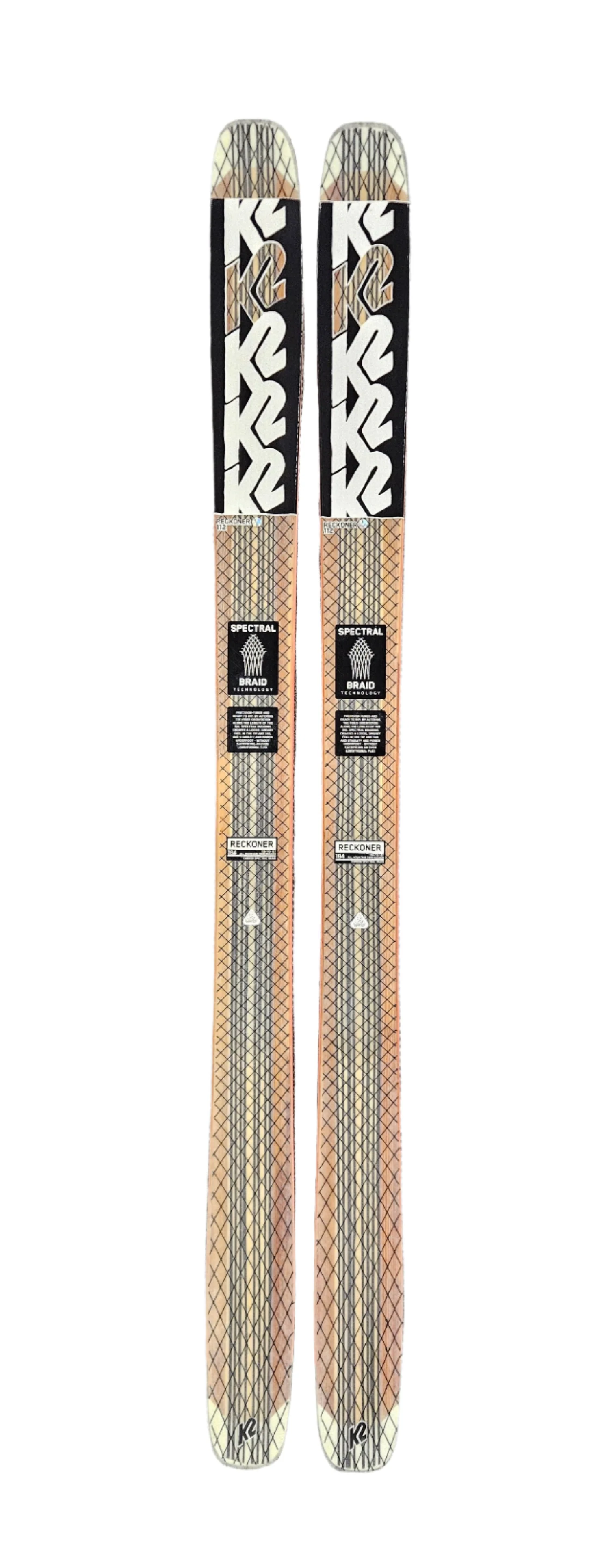 K2 Reckoner 112 Skis 2021 - Clear Top