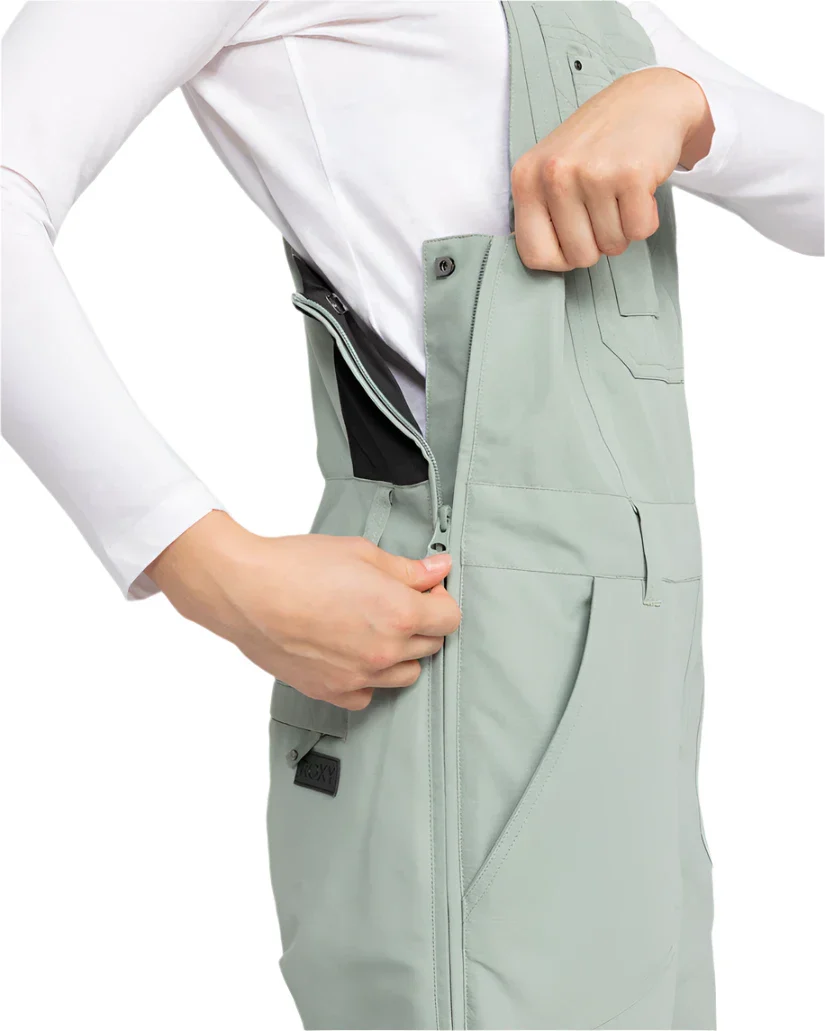 Roxy Women's Rideout Insulated Bib Pant 2025 - Image 3
