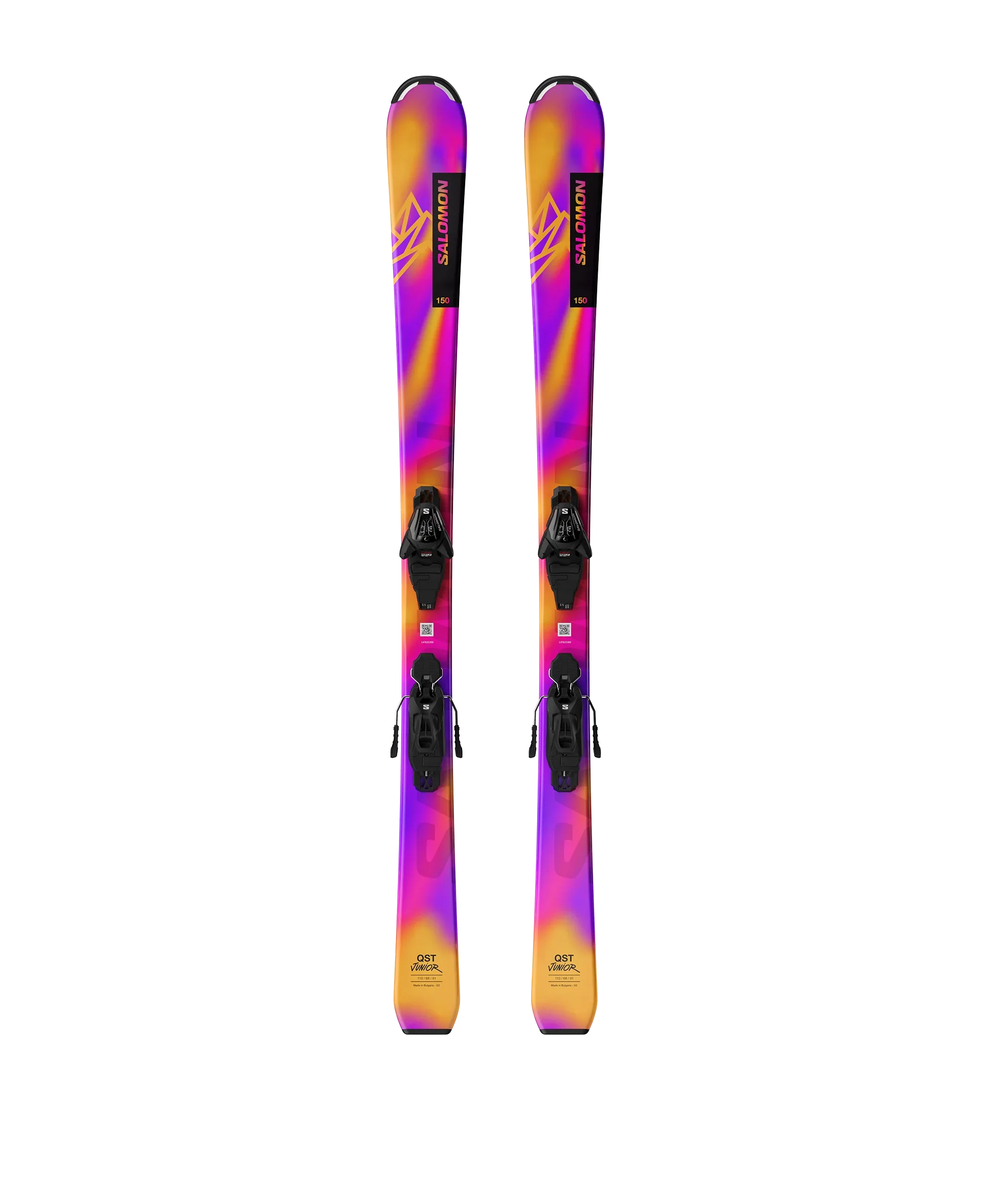 Salomon Junior Lux Skis with L6 Bindings 2026