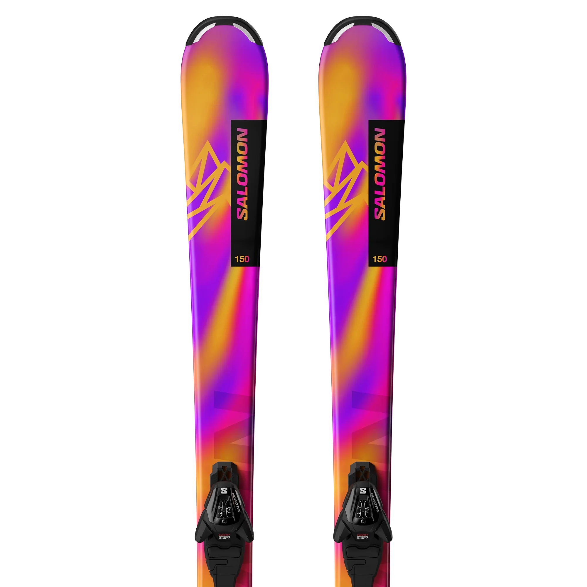 Salomon Junior Lux Skis with L6 Bindings 2026 - Image 2