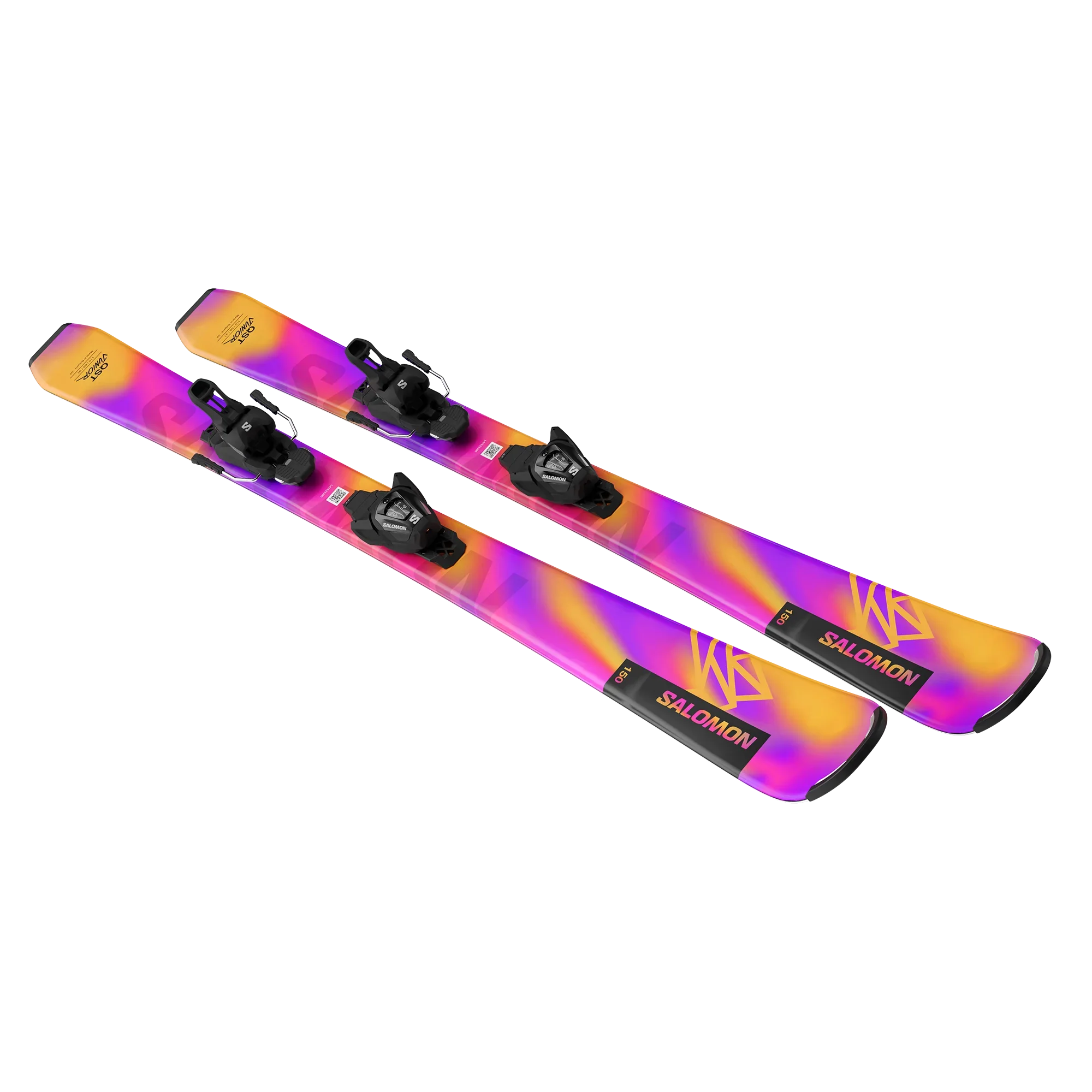 Salomon Junior Lux Skis with L6 Bindings 2026 - Image 3