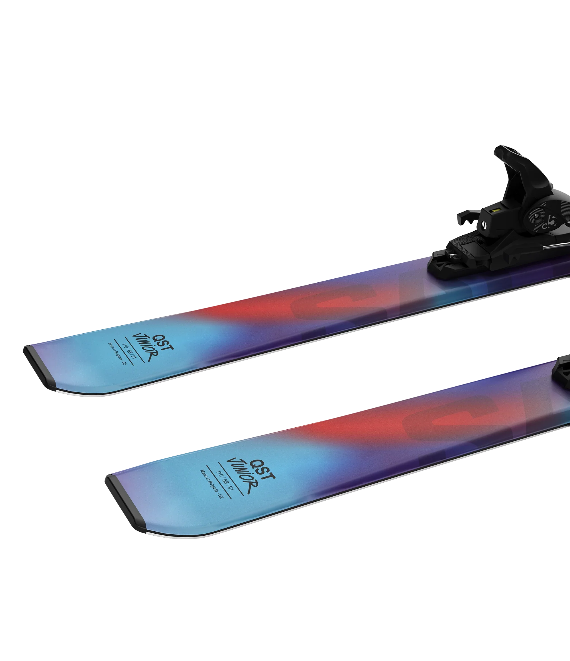 Salomon Junior QST S Skis with C5 Bindings 2026 - Image 4