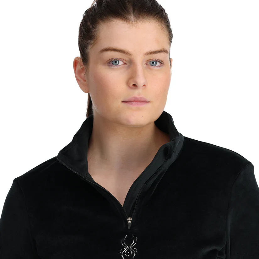 Spyder Women's Shimmer Bug 1/2 Zip Fleece 2025 - Image 12
