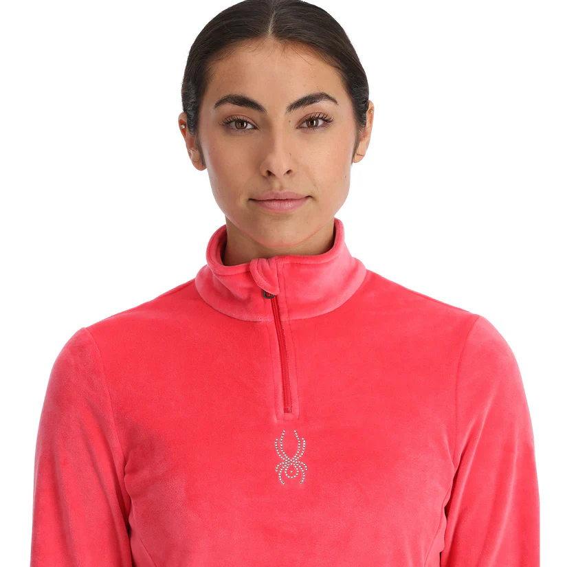 Spyder Women's Shimmer Bug 1/2 Zip Fleece 2025 - Image 15