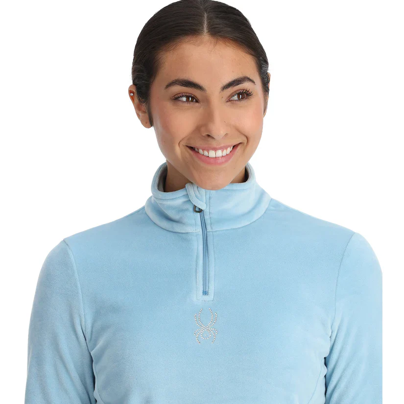 Spyder Women's Shimmer Bug 1/2 Zip Fleece 2025 - Image 8