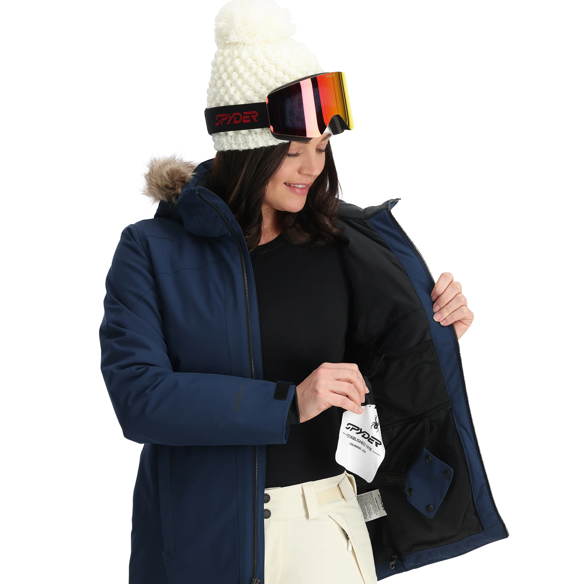 Spyder Women's Skyline Insulated FF Jacket 2025 - Image 10
