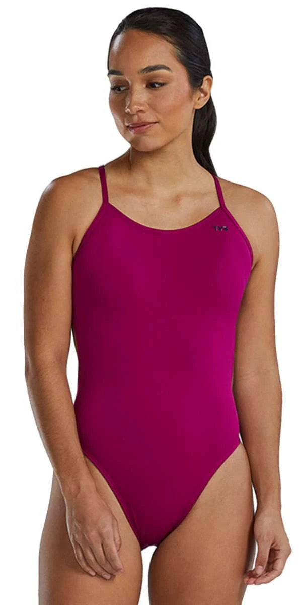 TYR Women's Solid Cutoutfit Swimsuit - Image 6