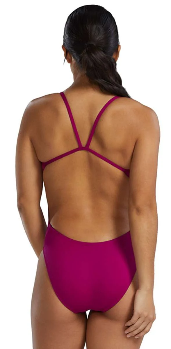 TYR Women's Solid Cutoutfit Swimsuit - Image 8
