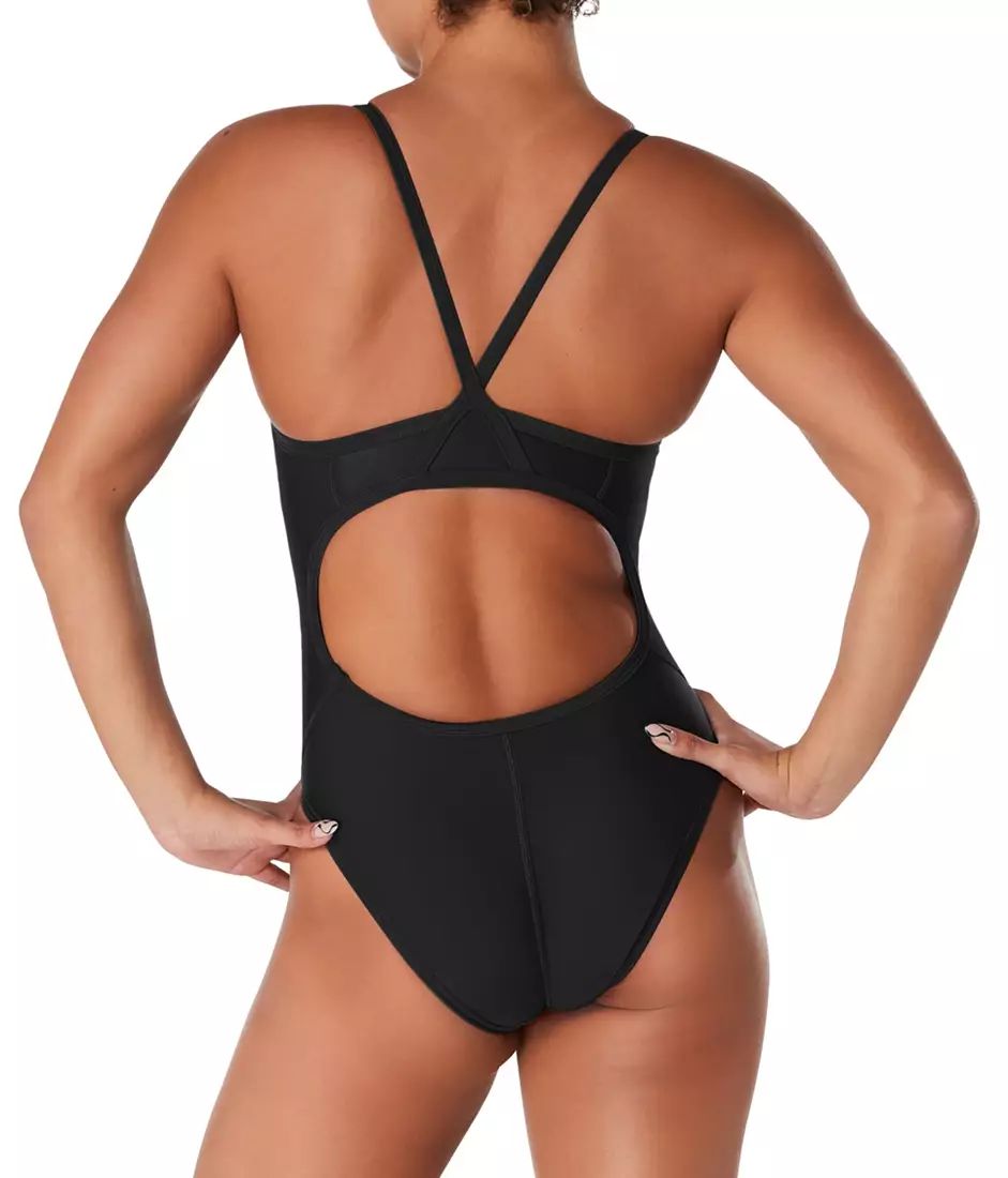 Speedo Girls' Endurance Flyback Training Swimsuit - Image 2
