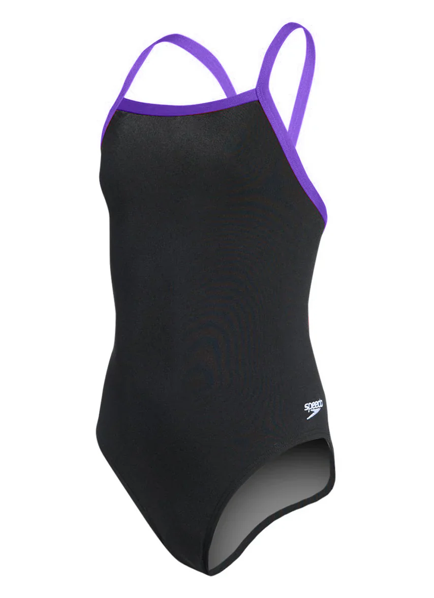 Speedo Girls' Endurance Flyback Training Swimsuit - Image 9
