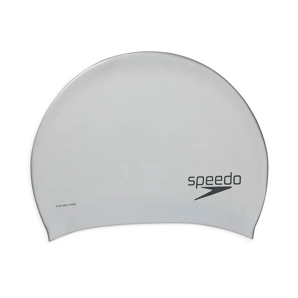 Speedo Silicone Long Hair Swim Cap - Image 2