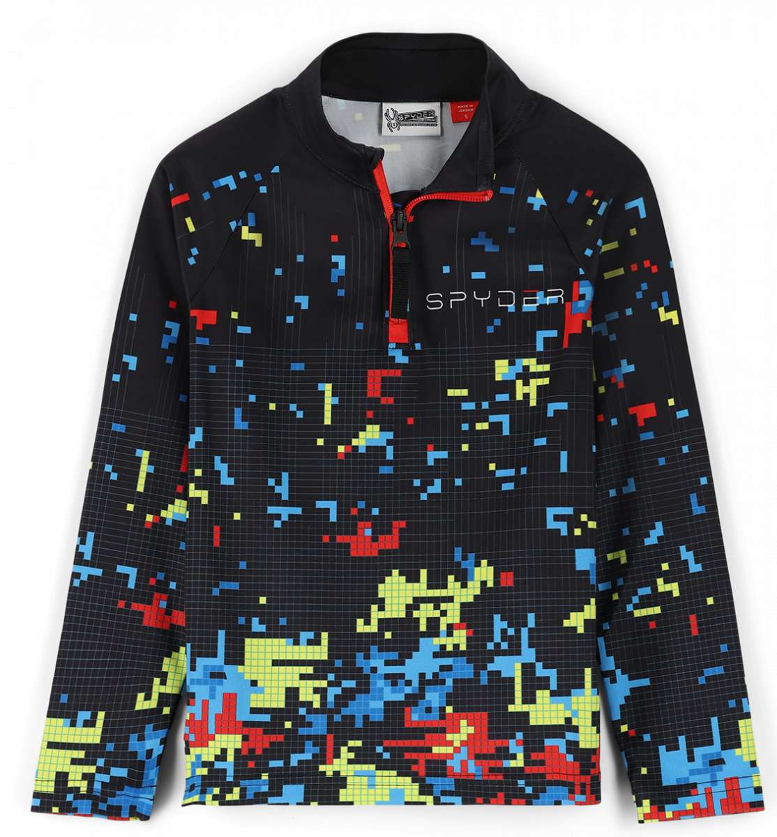 Spyder Boys Digital Zip Turtle Neck 2023
