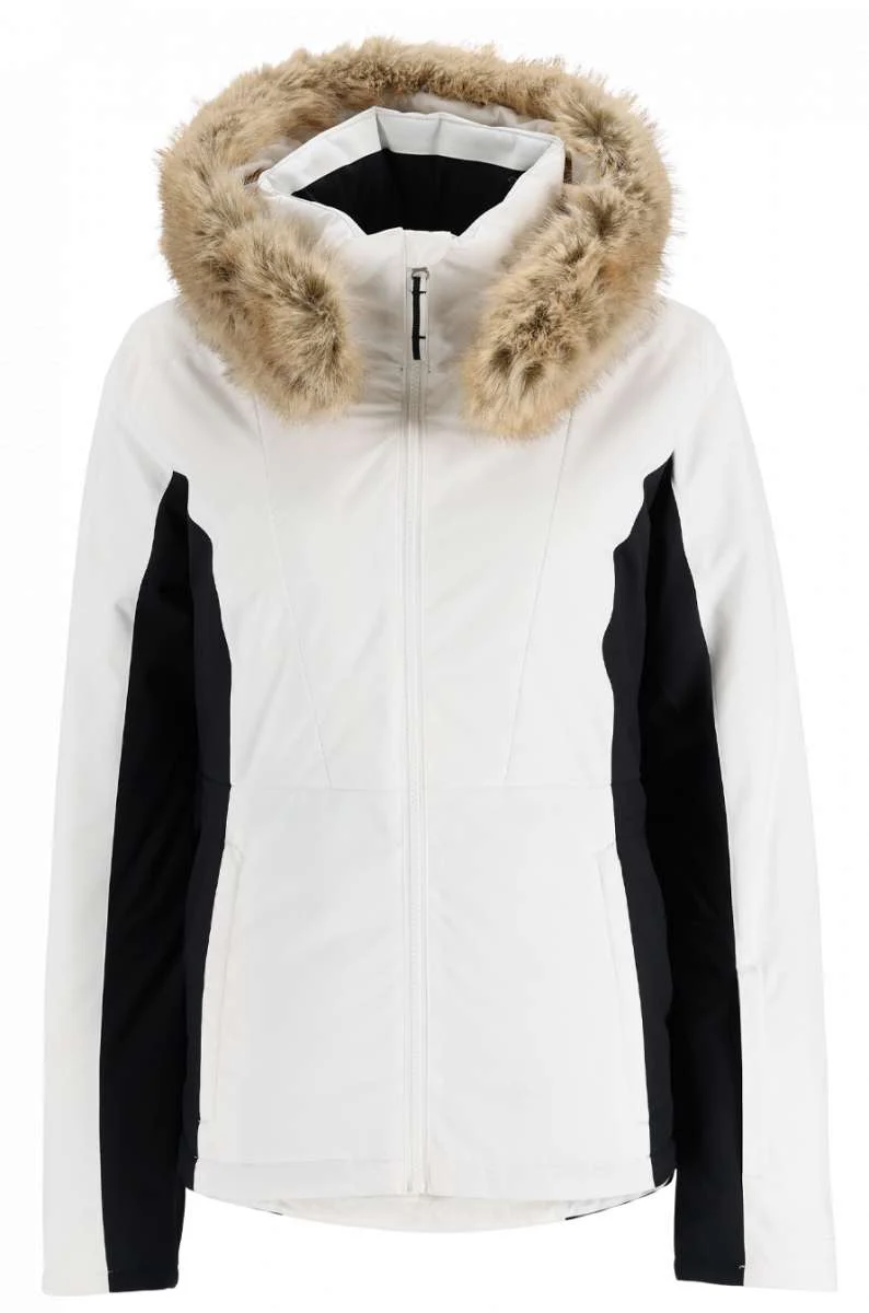 Spyder Ladies Vida Insulated Faux Fur Jacket 2023 - Image 2