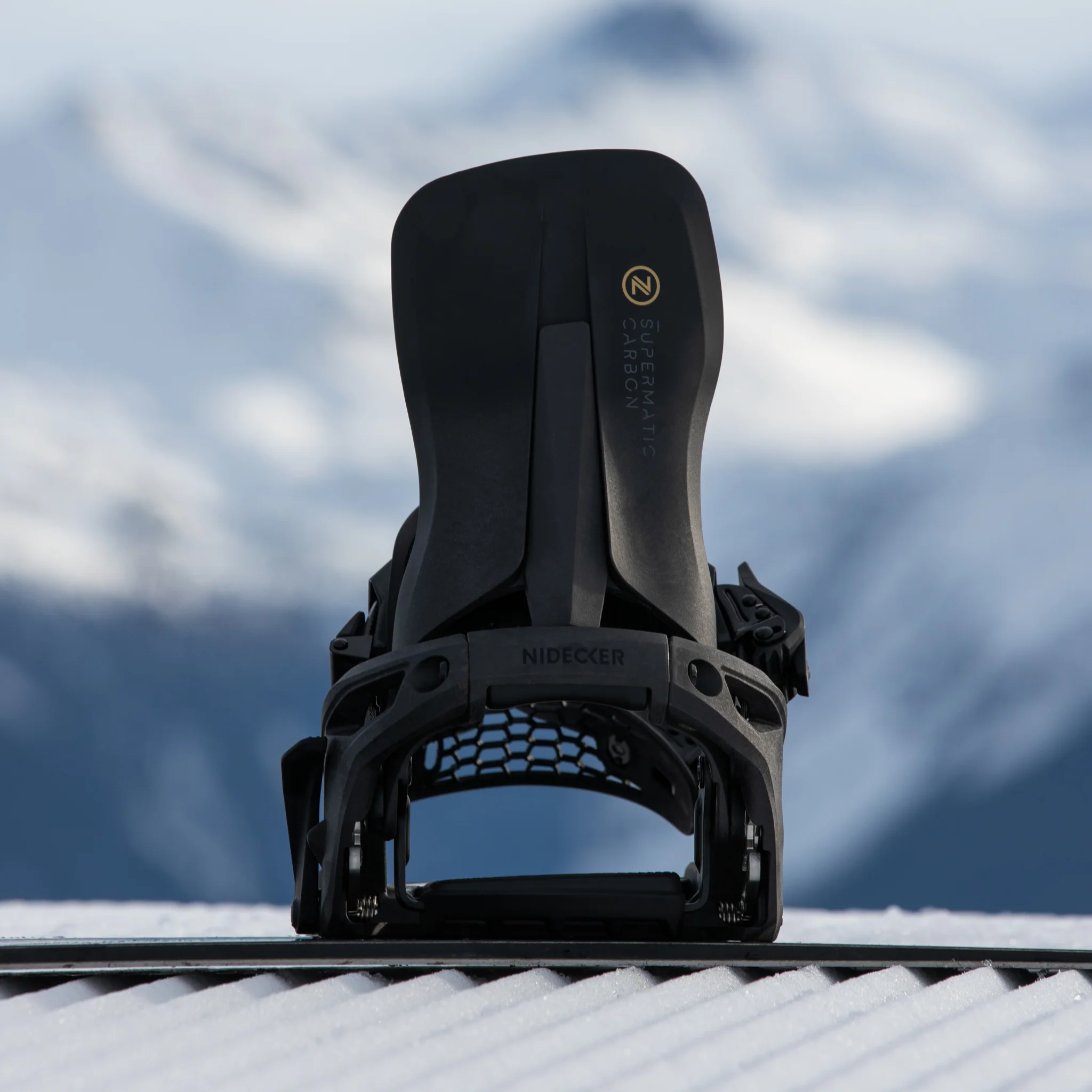 Nidecker Supermatic Carbon Snowboard Bindings 2025 - Image 7