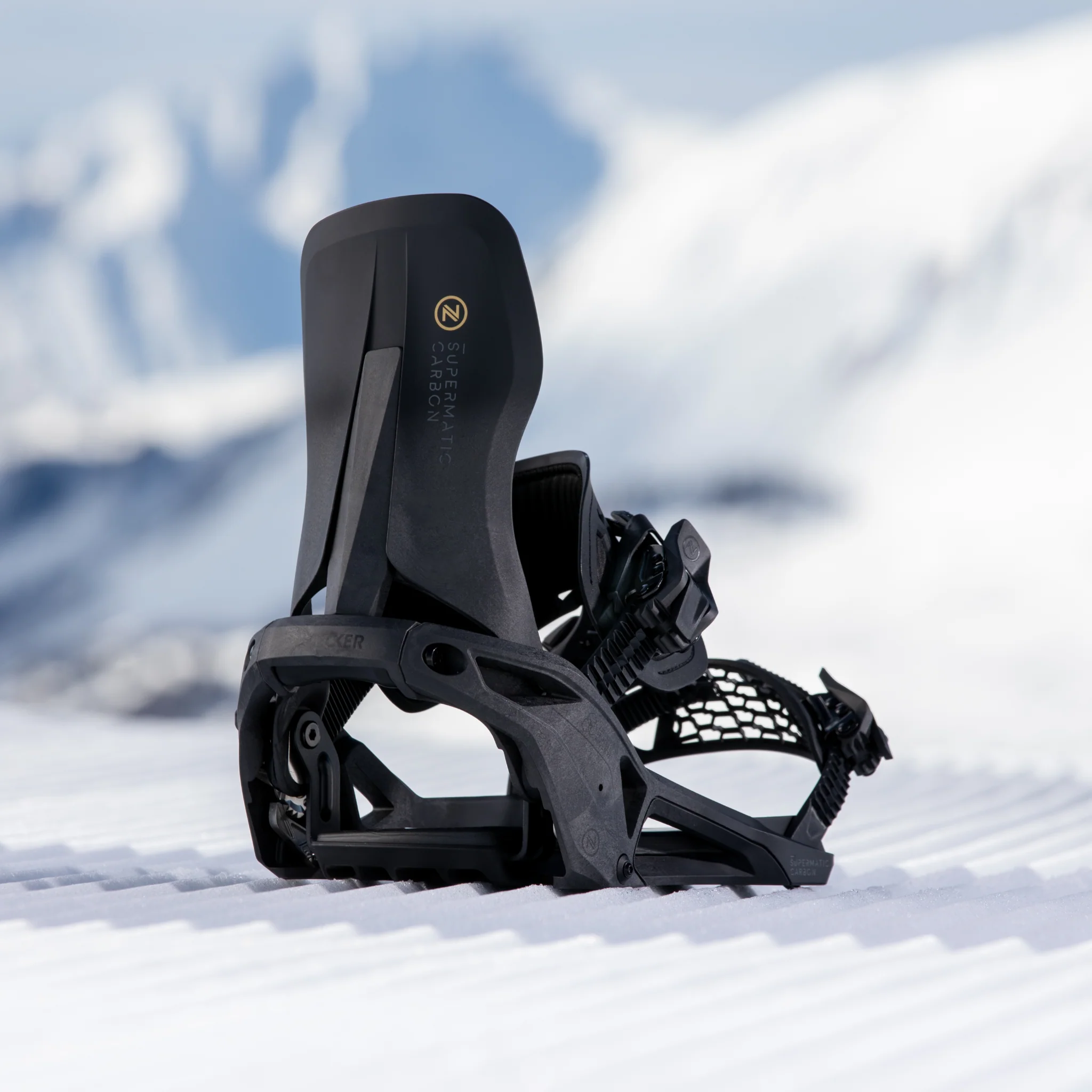 Nidecker Supermatic Carbon Snowboard Bindings 2025 - Image 9