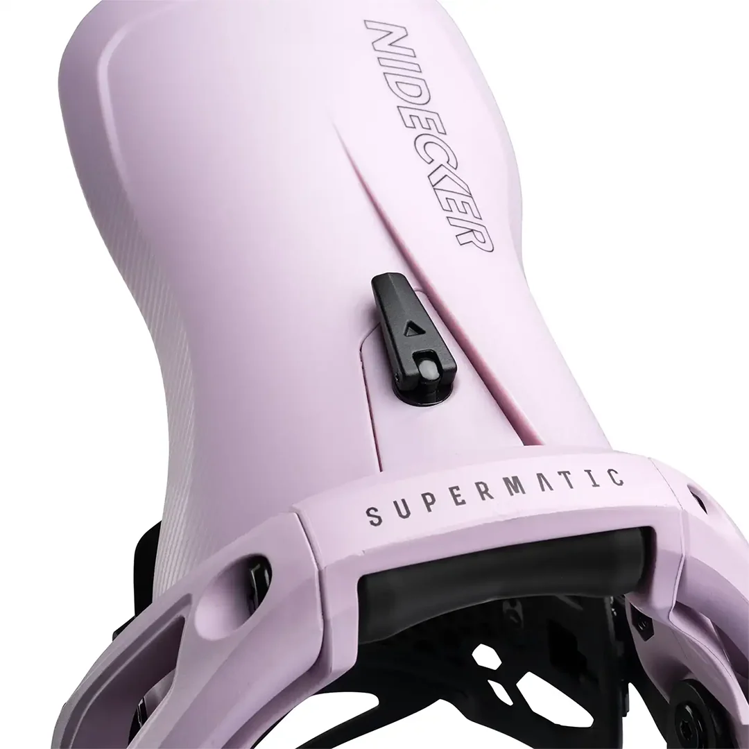 Nidecker Supermatic LT Snowboard Bindings 2026 - Image 9