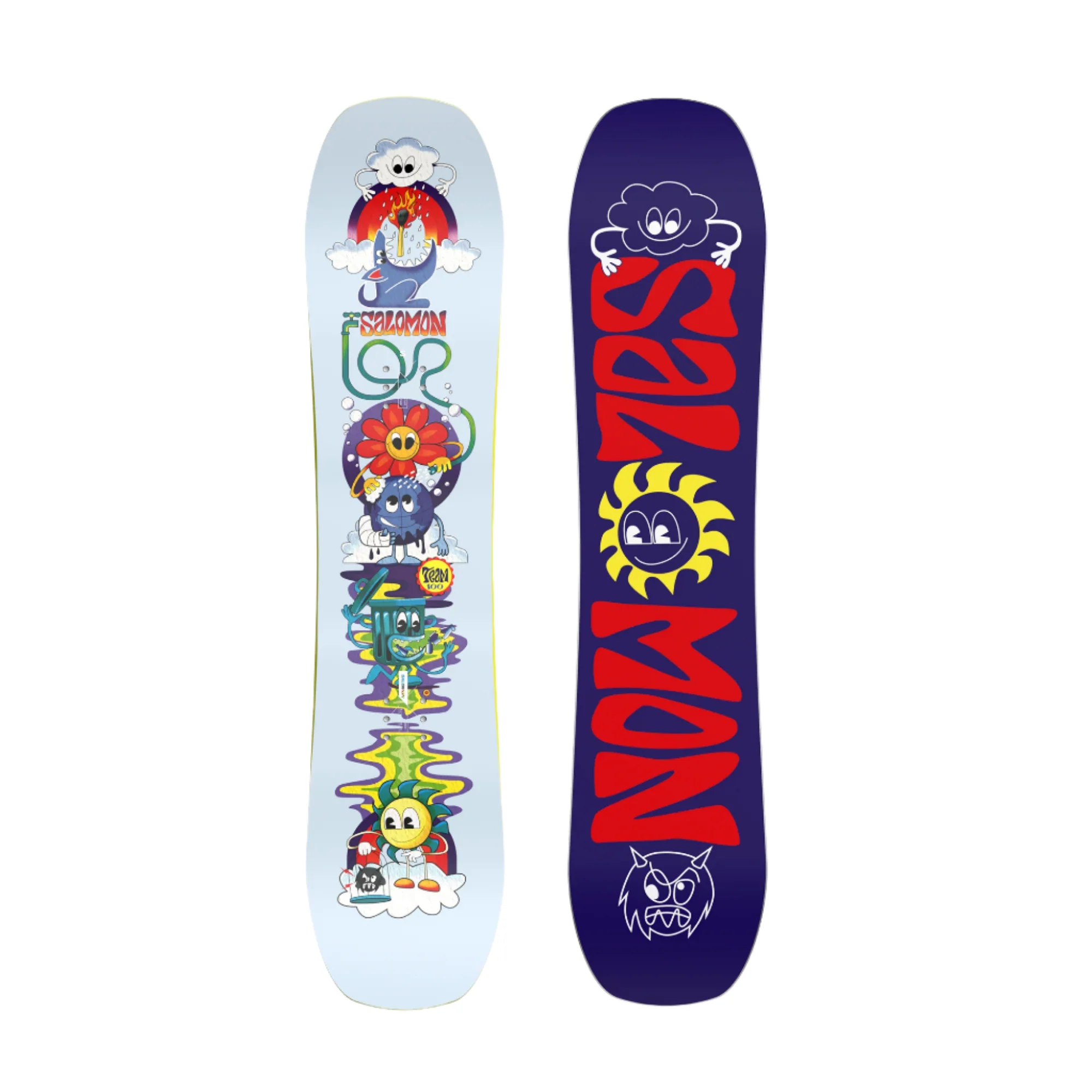 Salomon Junior's Team Snowboard with Goodtime Bindings 2026 - Image 3