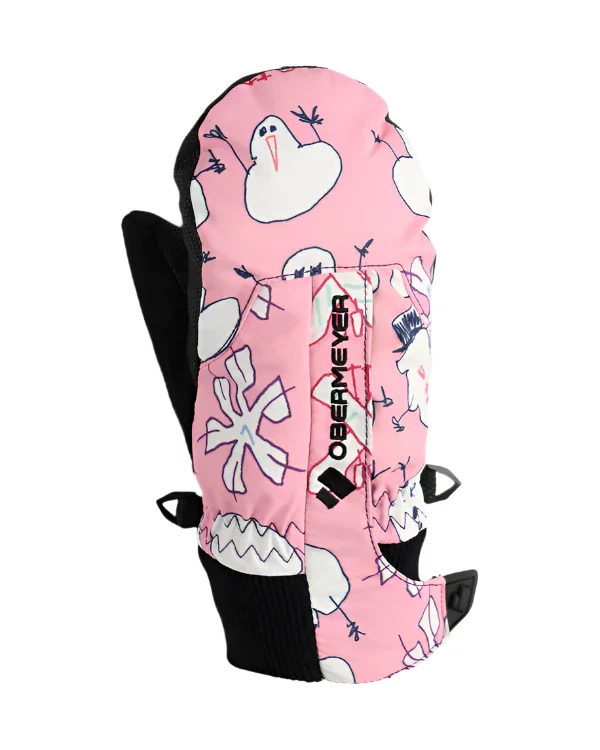 Obermeyer Junior's Thumbs Up Print Mitt 2025 - Image 3