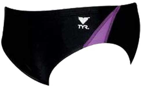 TYR Juniors' Alliance Splice Racer Brief Swimsuit - Image 3
