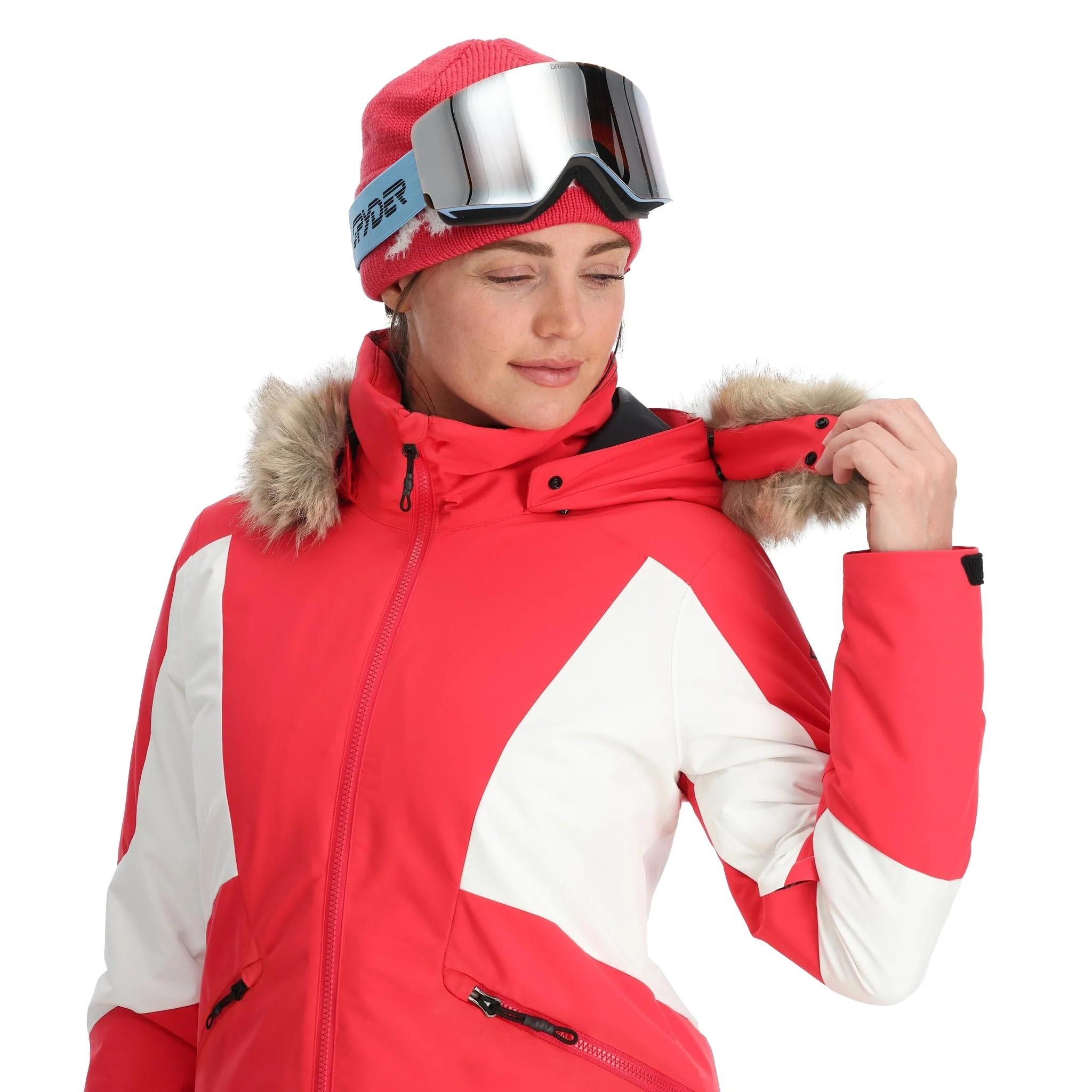 Spyder Women's Vida Insulated Faux Fur Jacket 2025 - Image 8