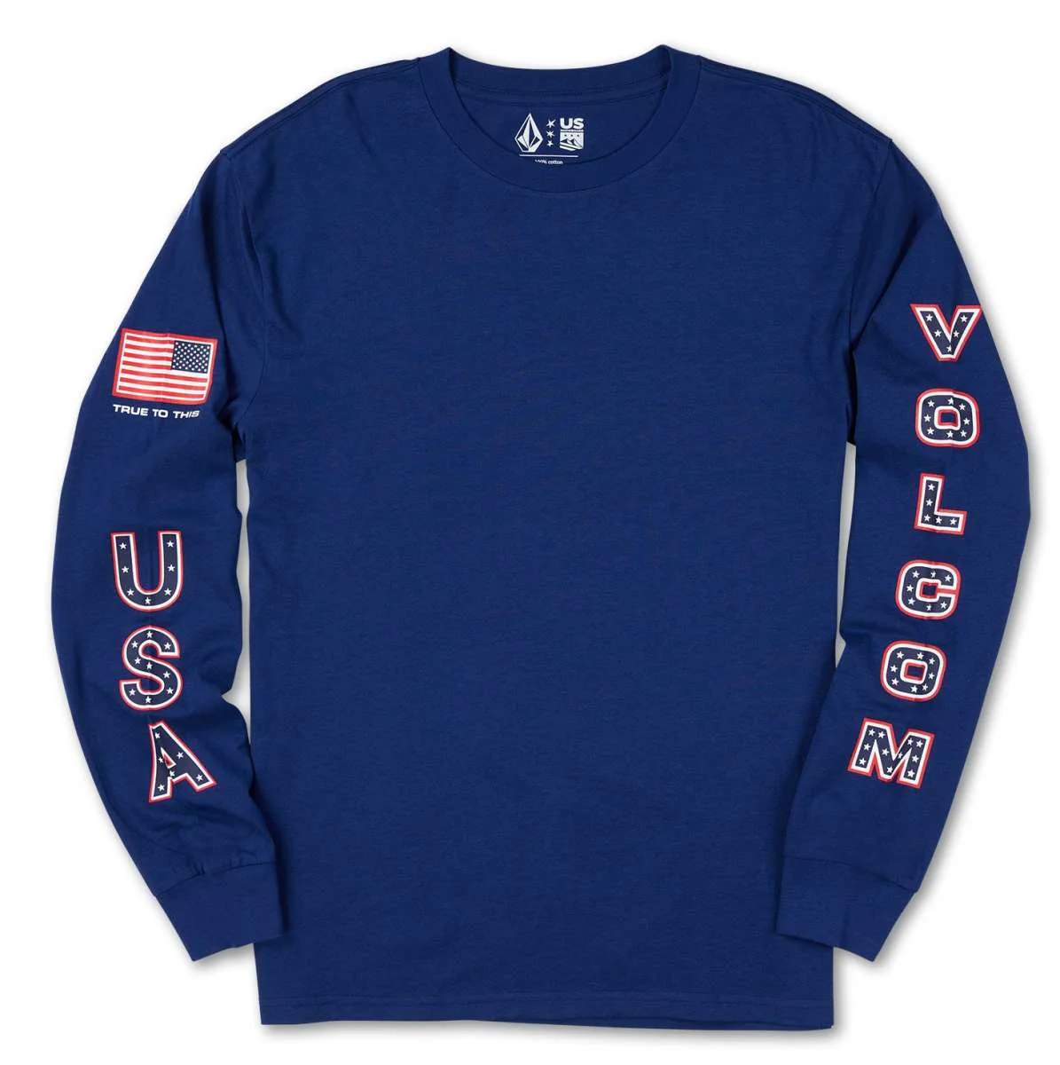 Volcom True to This USA Long Sleeve Tee 2022 - Image 6