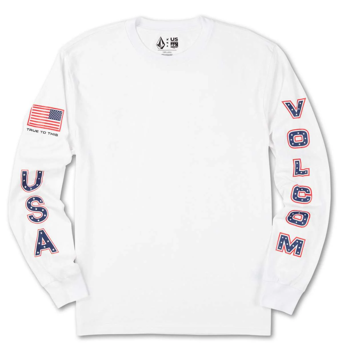 Volcom True to This USA Long Sleeve Tee 2022 - Image 8