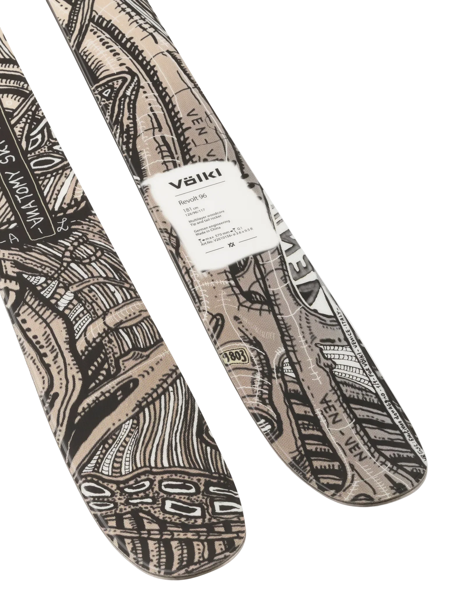 Völkl Revolt 96 Skis 2027 - Image 4